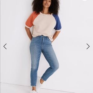 NWT Madewell Stovepipe Jeans- Petite 25